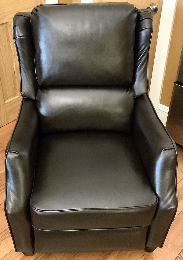 ravenna_faux_leather_recliner_chair front