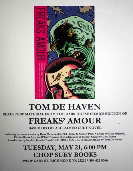 Freaks amour flyer