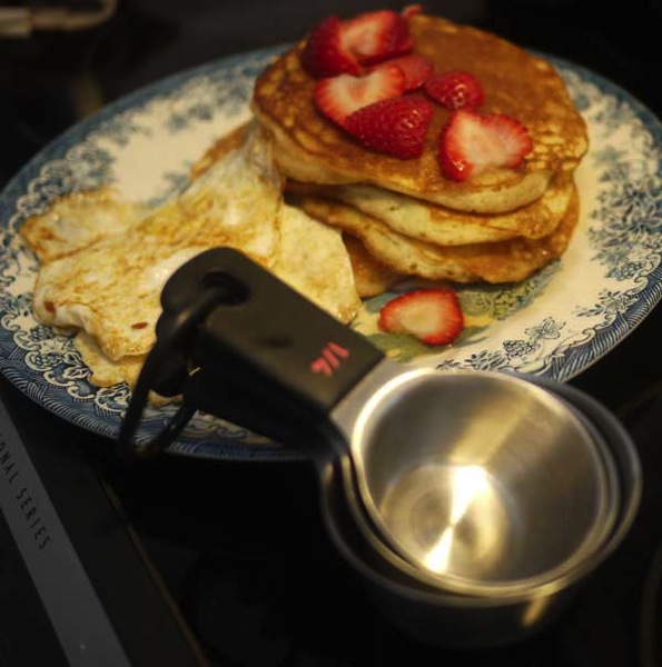 OXO measuring cups pancakes