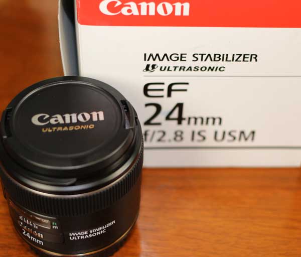 Canon 24mm pancake macro lens