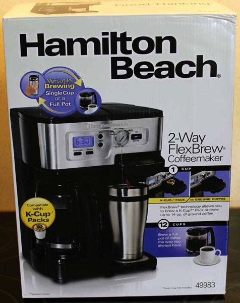 Hamilton Beach - Hamilton Beach Coffeemaker, 2-Way FlexBrew