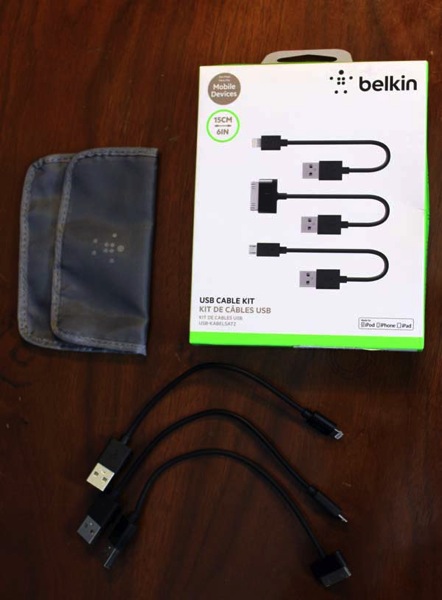 Belkin 6-inch cable kit