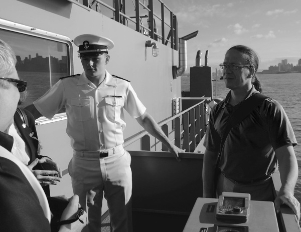 kendall giles fleet week navy embark