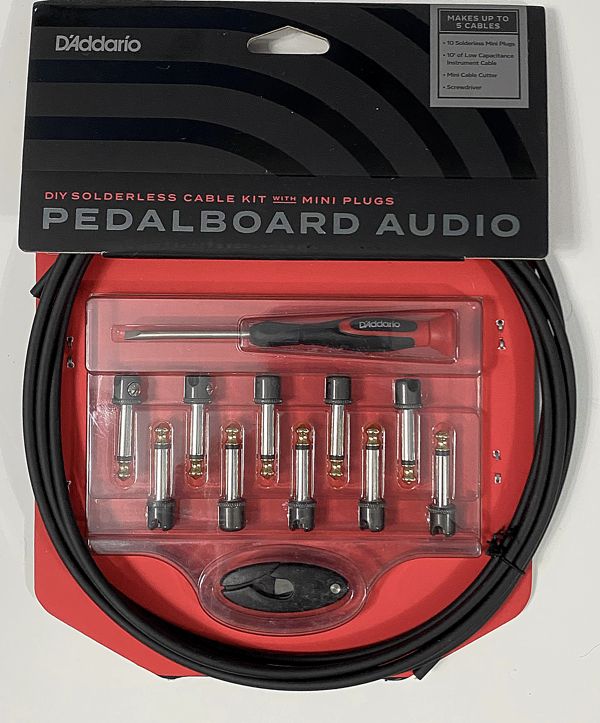 Review: D'Addario DIY Solderless Cable Kit with Mini Plugs