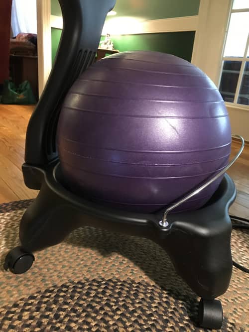 Review: Gaiam Classic Balance Ball chair