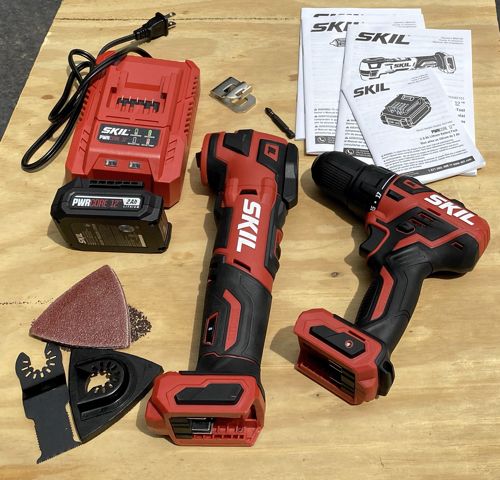 Review: SKIL PWRCore 12 Cordless Drill and Oscillating Multitool Kit