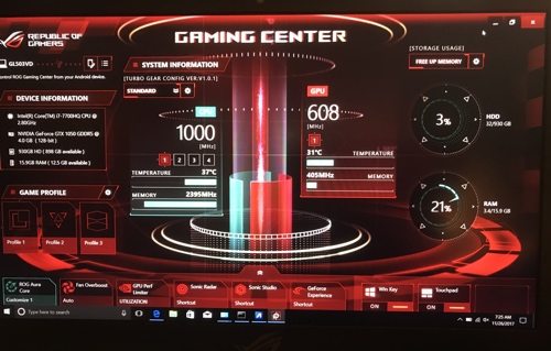 TELECHARGER ASUS GAMING CENTER Garage mouvier TELECHARGER ASUS GAMING CENTER Garage mouvier